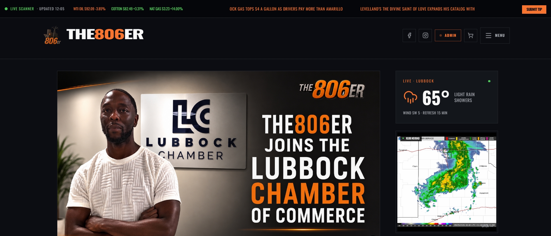 The 806er Media Page